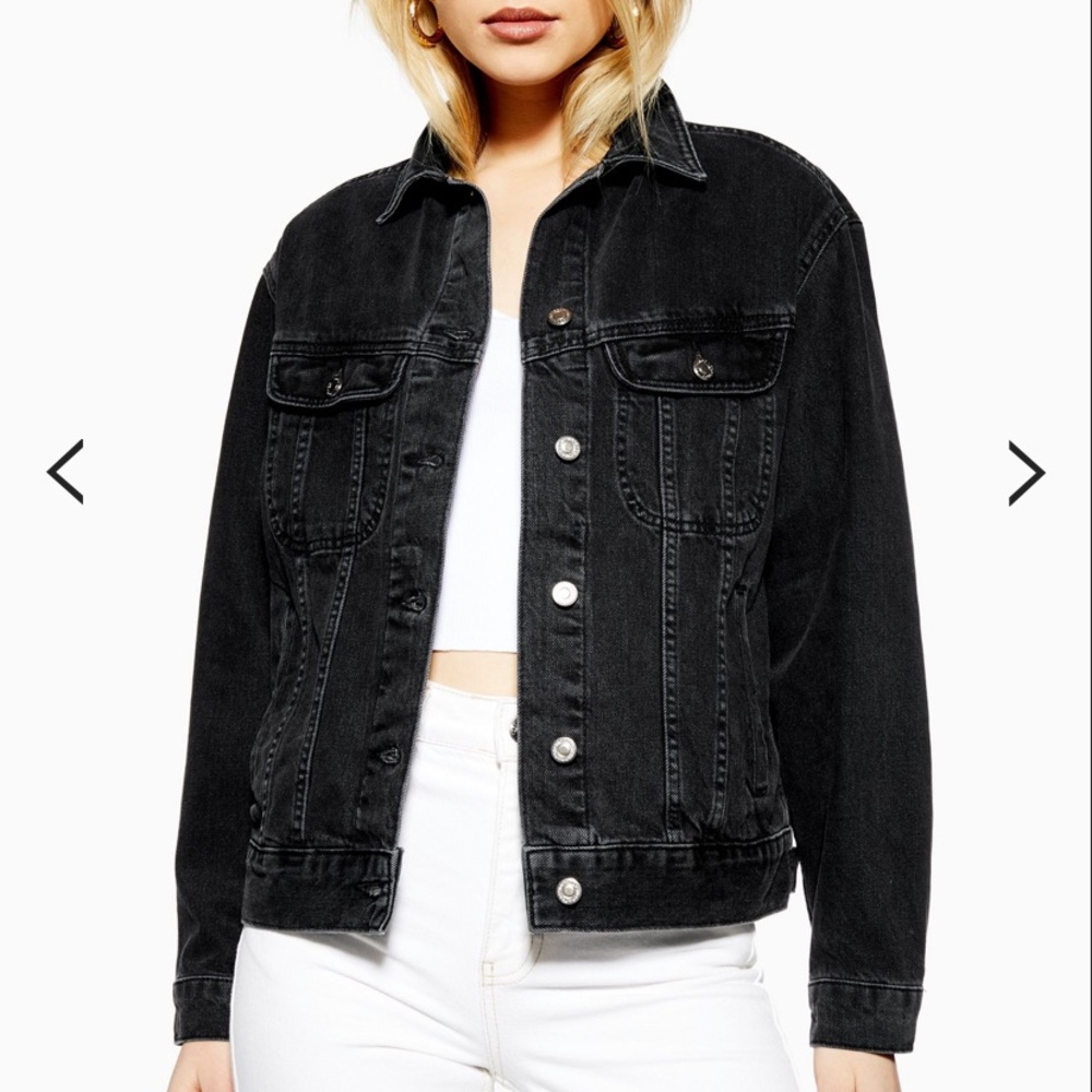 TOPSHOP Oversized Denim Jacket